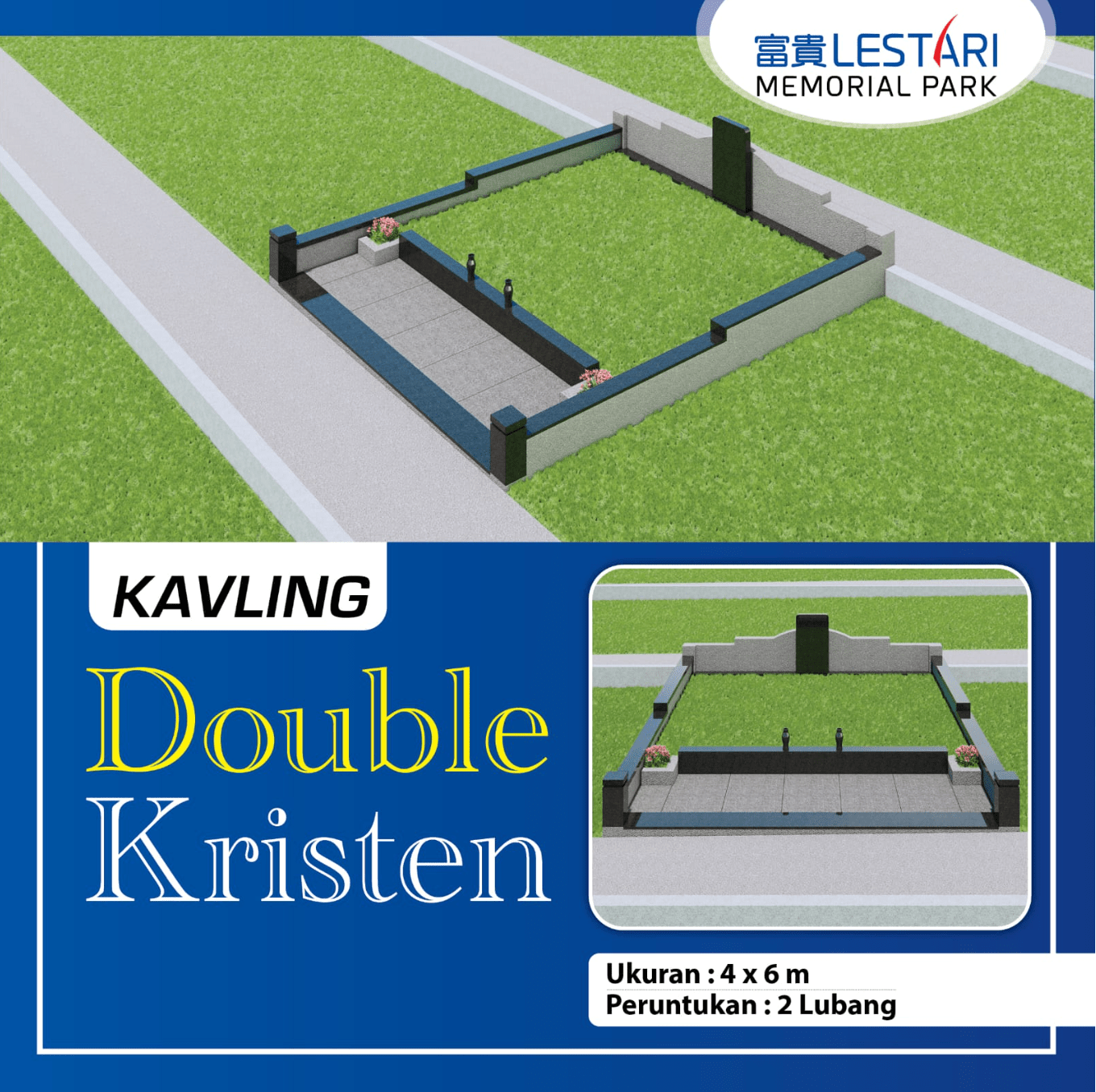 Kavling Double Kristen